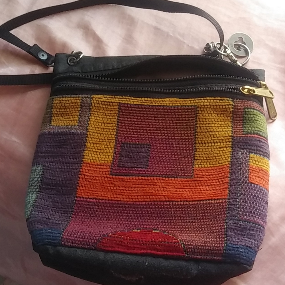 Cross body purse.